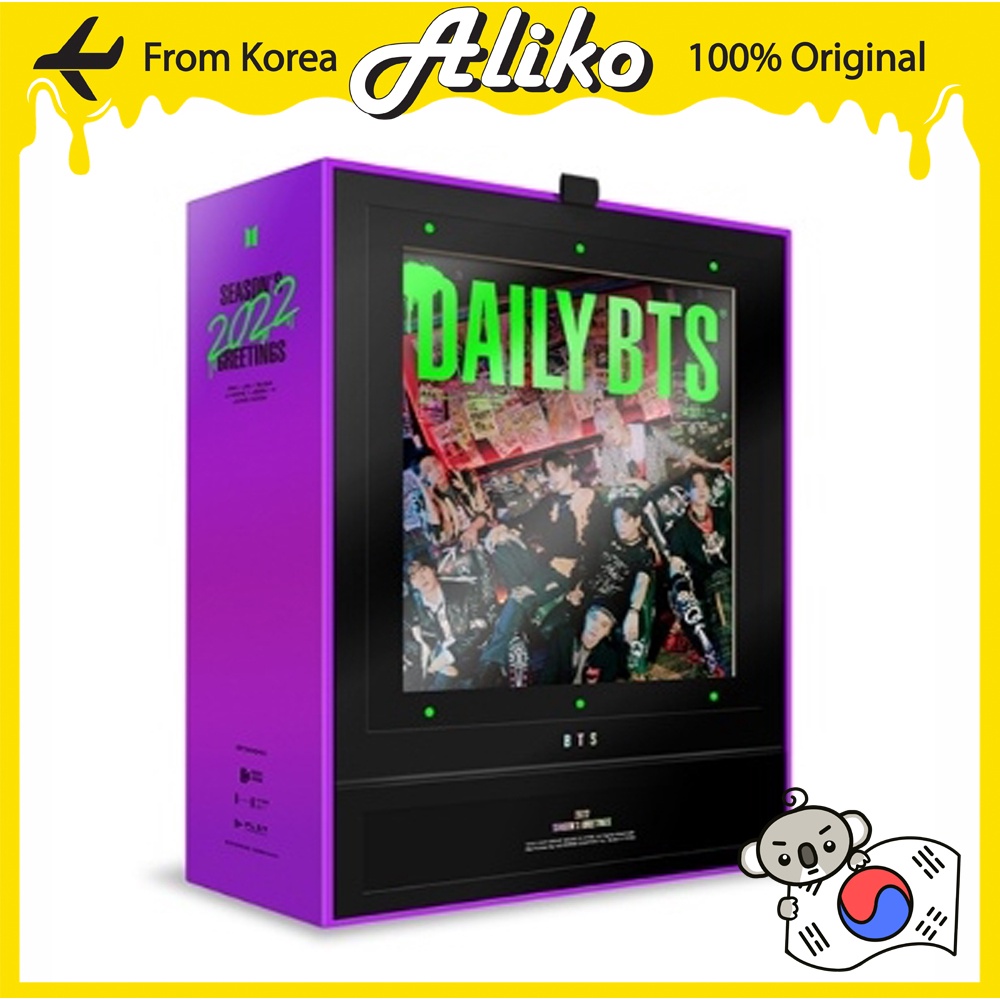 oficial] postcards bts - season's greetings 2022 | Shopee Brasil