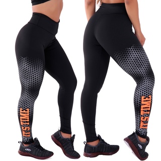 Legging Academia Com Silk Zero Transparência