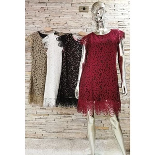 Vestido Moda Femininas Lisa De Renda Z3005