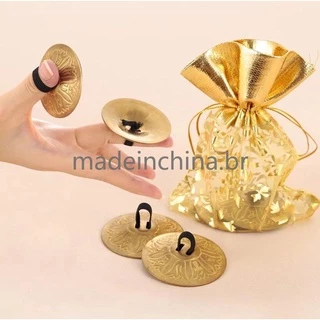 2Par(4 Peças) Anel De Cobre Profissional Para Dança Do Ventre Zills