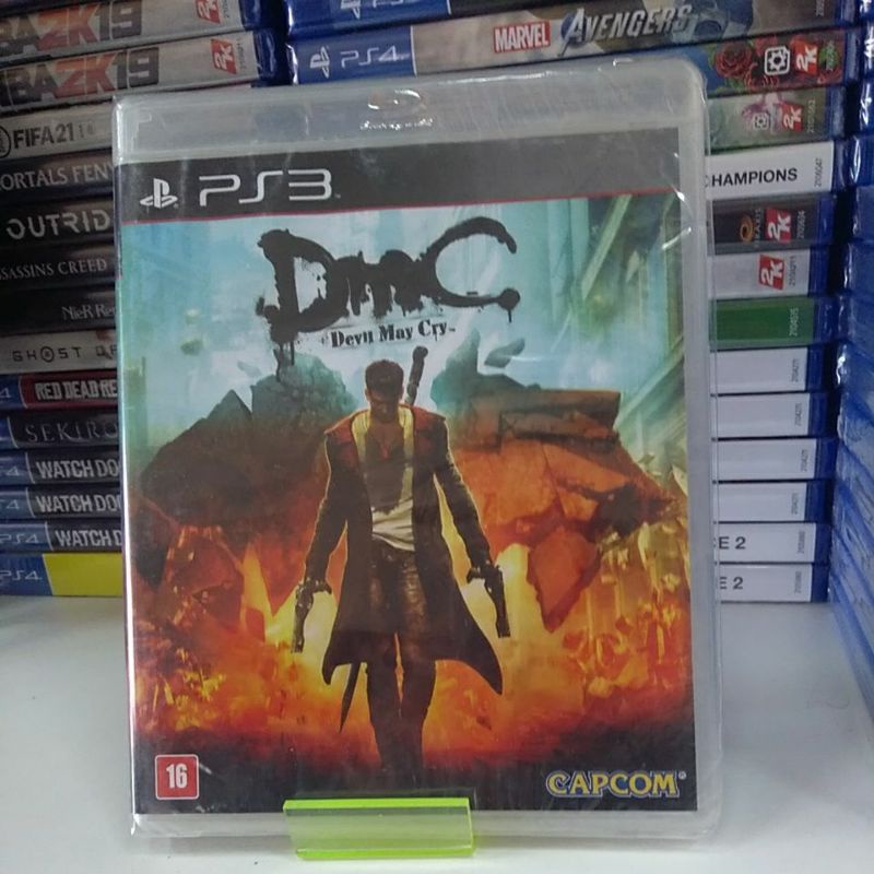 Jogo DMC Devil May Cry Favoritos - PS3