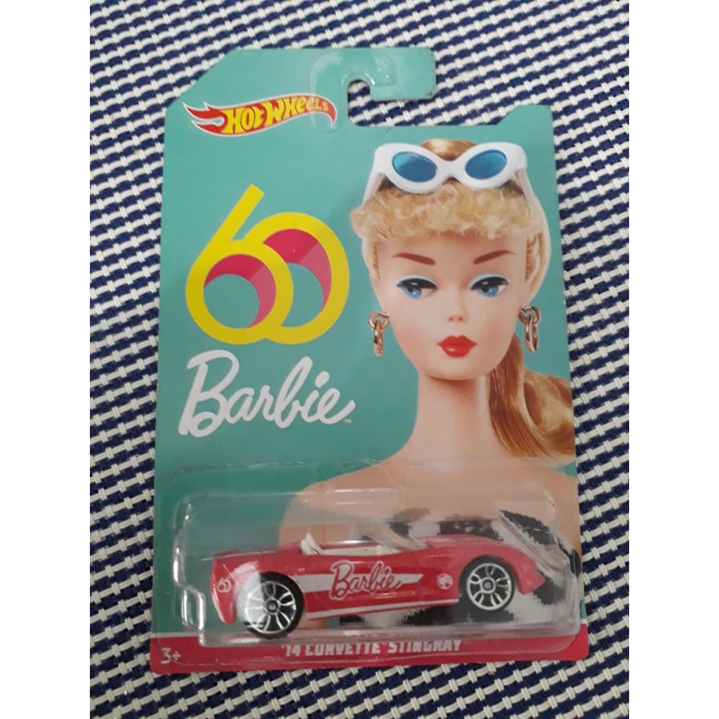 Barbie 60th store anniversary hot wheels