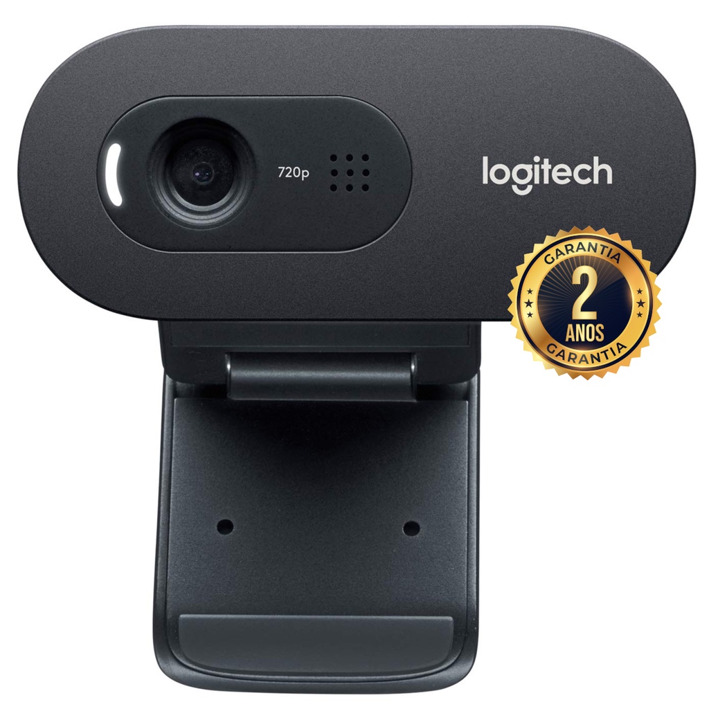 Webcam Camara Logitech C505 Hd 720 Cable Usb 2mts Pc