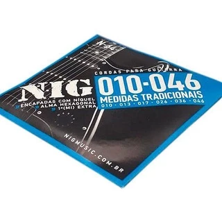 CORDA PARA GUITARRA NIG 0.10
