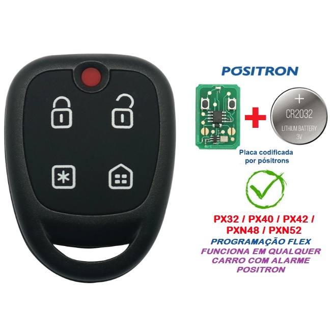 Controle Alarme Positron em Oferta | Shopee 2026