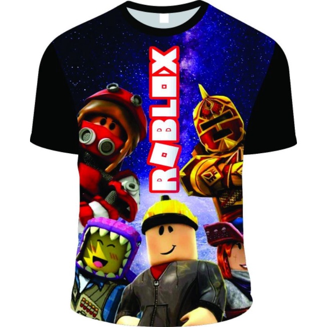 2 Camisetas Jogo Roblox Infantil games camisa Aniversário