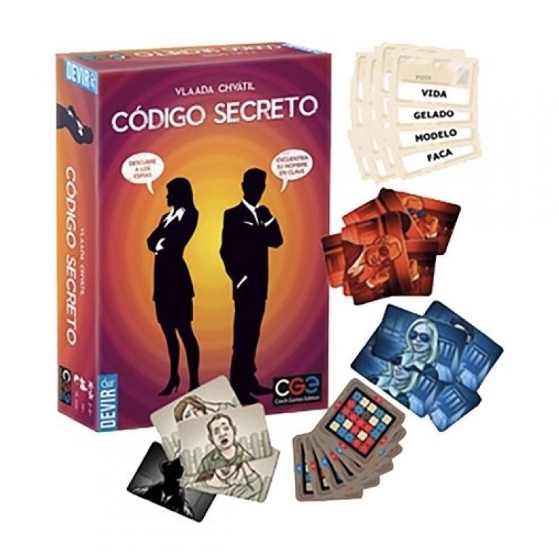 Código Secreto: Imagens - ShopDG - Sua Loja de Jogos de tabuleiro