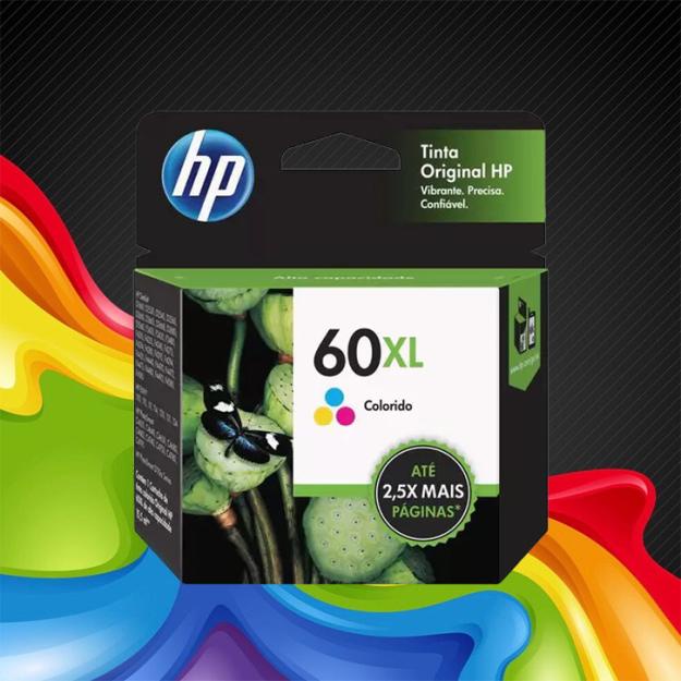 Cartucce d'Inchiostro Ricaricabili Rigenerate HP 60 XL Nero e Colore per Stampanti HP Deskjet D2545 D2560 D2680 F2430 F4435