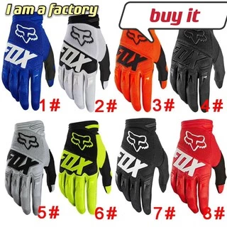 Luvas De Motocross Racing Fox MTB MX Mountain Bike Offroad Ciclismo Guantes Motocicleta Motocicleta Masculina Luvas