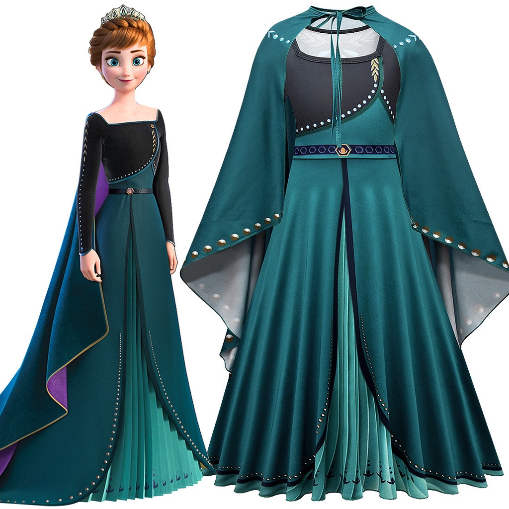 Vestido da princesa 2024 ana da frozen