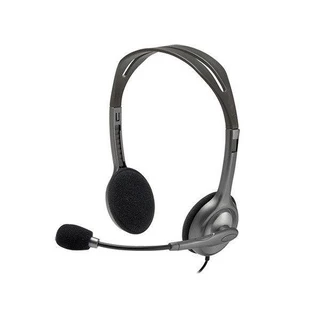 Headset Logitech H111 Stereo Preto, 981-000612 em Oferta na Shopee