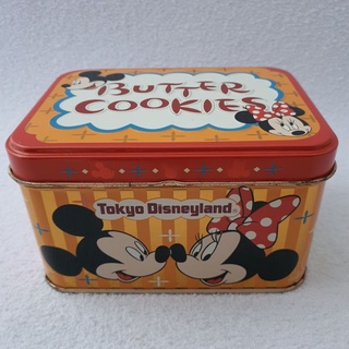 Lata decorativa Do Mickey e Minnie Tokyo Disneyland Japão