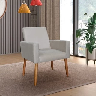 poltrona decorativa nina bege