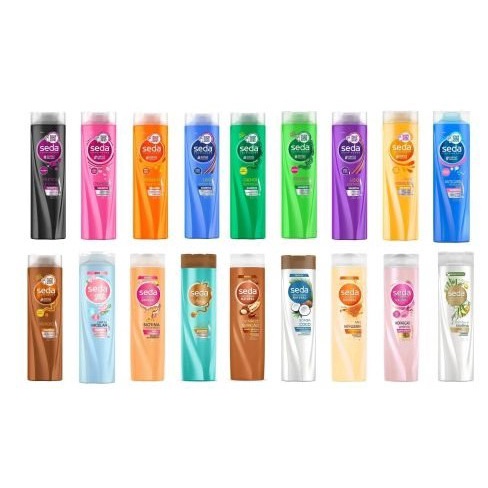 Shampoo Seda Várias Apresentações Todo Tipo de Cabelo 325 ml | Shopee ...