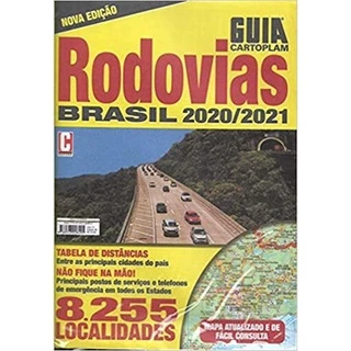 Guia Cartoplan Mapa Rodovias Brasil