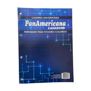 Refil Fichário Colorido PanAmericana 96 Folhas