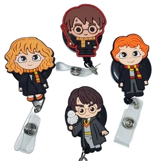 Roller clip / io io de cracha / porta crachá Retrátil - Harry Potter