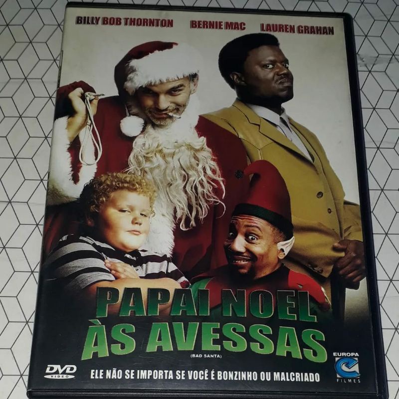 Dvd Original Papai Noel As Avessas Shopee Brasil