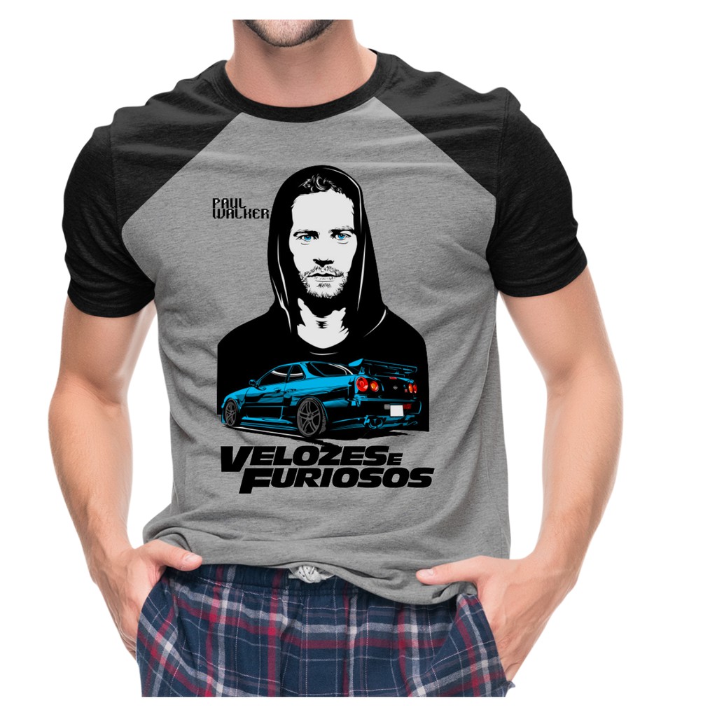 Camisa Camiseta Brian Velozes E Furiosos Tumblr Filme Paul Walker Shopee Brasil 7001