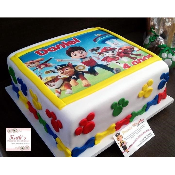 Papel Arroz PATRULHA CANINA - personalizado