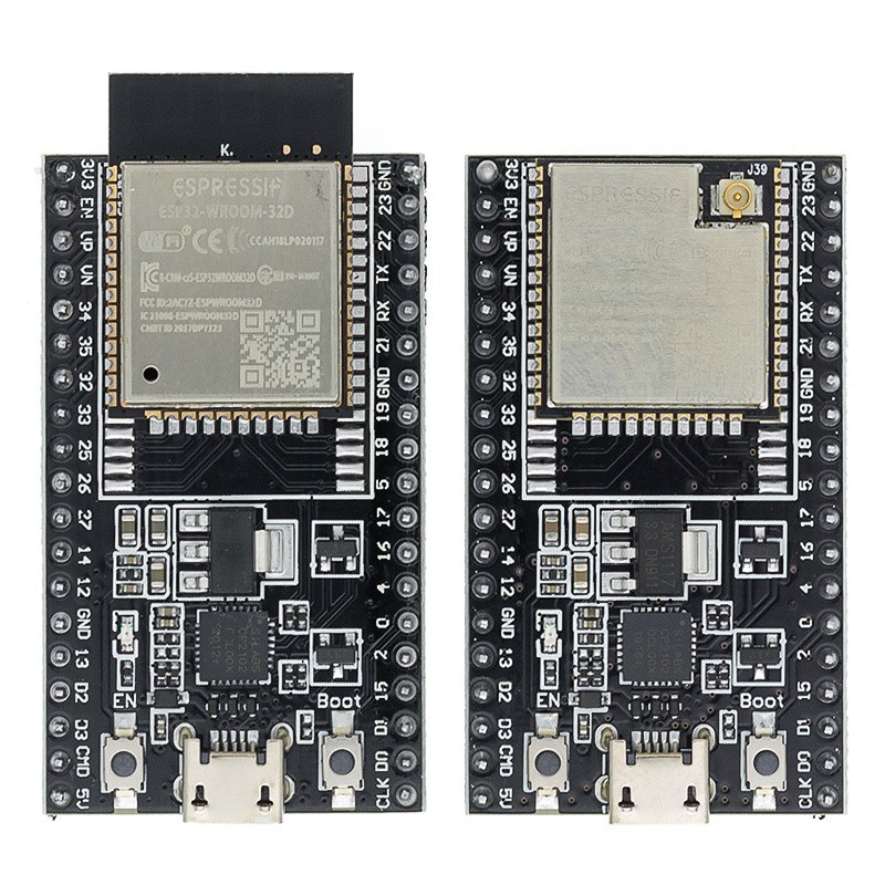 Placa De Desenvolvimento Esp32-Devkitc Core Esp32 Esp32-Wroom-32D Esp32-Wroom-32U Wifi + Bluetooth Iot Nodemcu-32