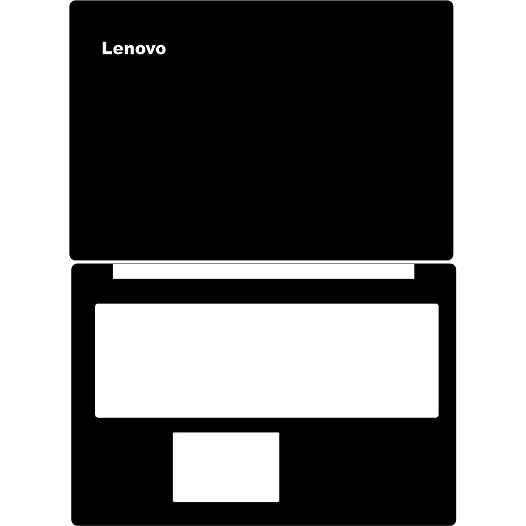 Adesivo Skin Notebook Lenovo ideapad 320 15pol FIBRA DE CARBONO PRETO