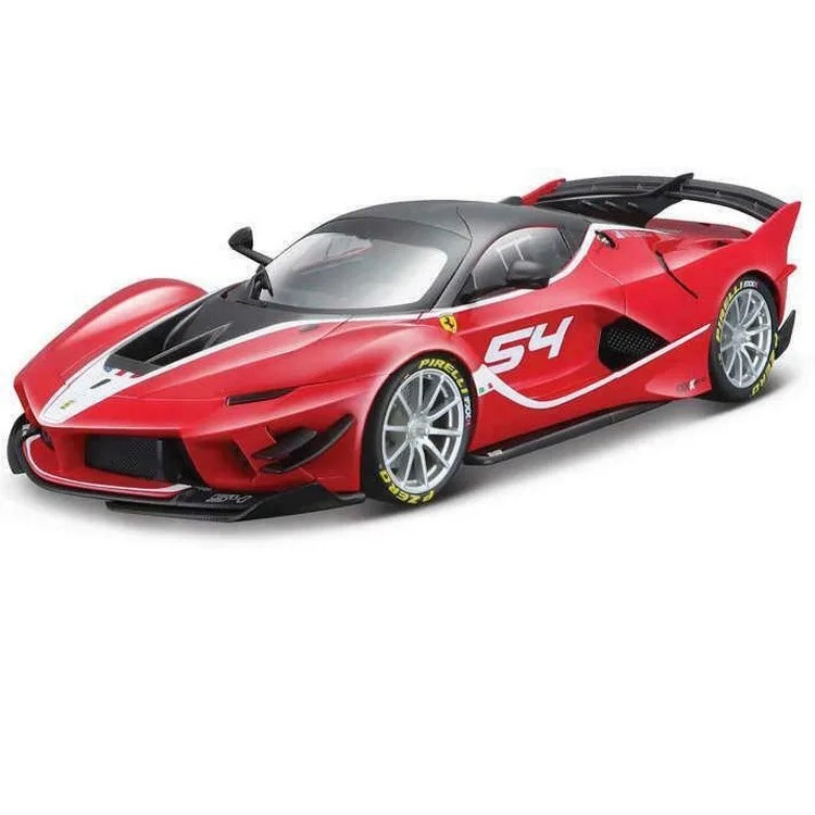 Maqueta Ferrari FXX-K Evo Bburago 1:18 – 27 Cm – Puertas Y Capó Abatibles – Alta Detallación – Color Rojo