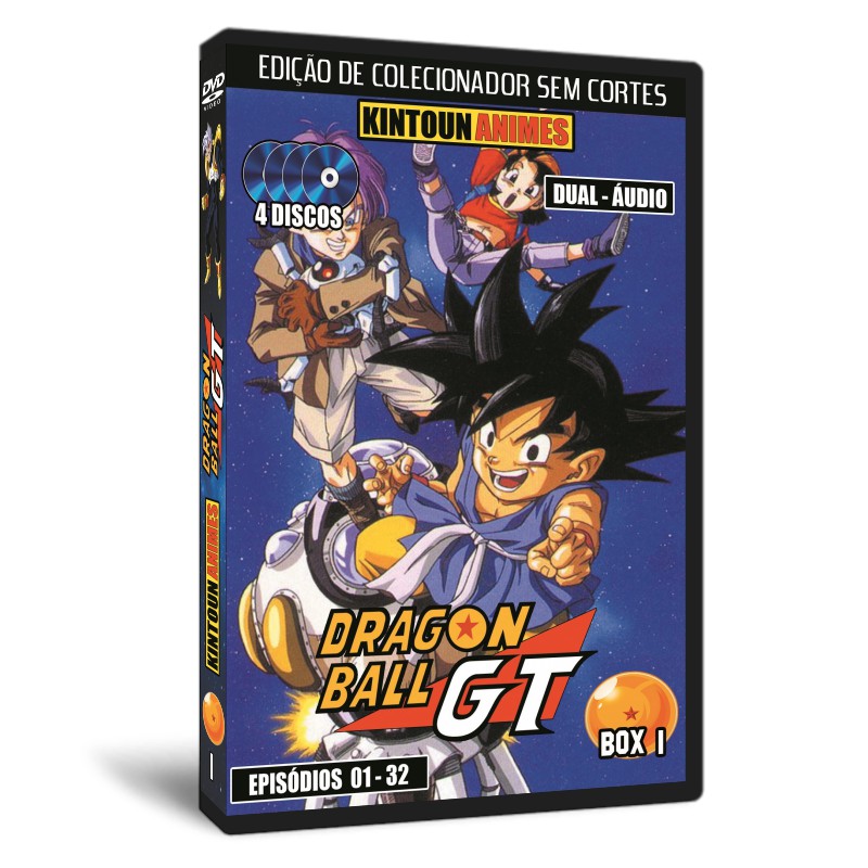 Dragon Ball Gt Série Completa E Dublada Em Dvd (dual- Áudio