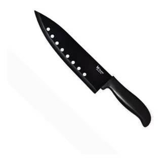 faca do chef inox color 8 polegadas antiaderente