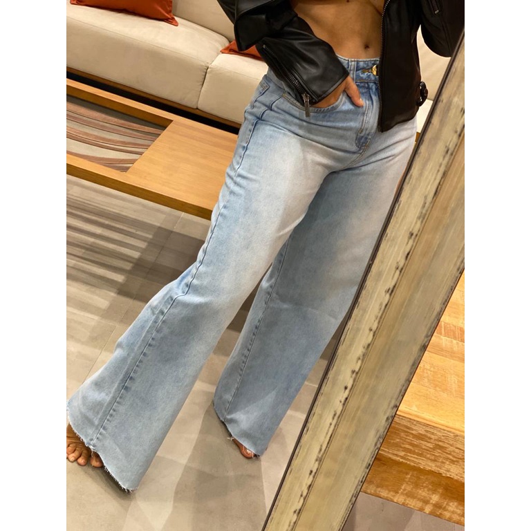 Calça jeans Feminina Efeito levanta Bumbum Lycra Deluxe Premium Promoção
