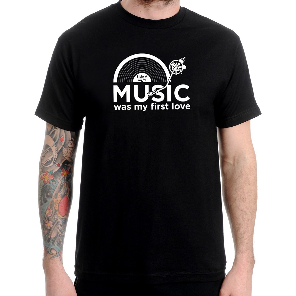 Camiseta T-shirt da música do jogador de flauta
