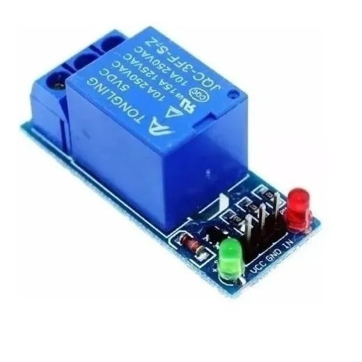 Modulo Rele 1 Canal Led Indicador Para Arduino Pi Pic 5v/10a [ Código 01 ]