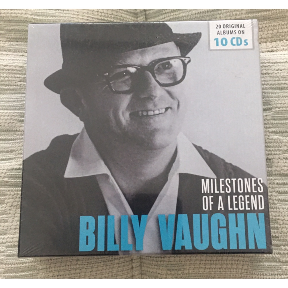 Box 10 Cds - Billy Vaughn - Milestones Of A Legend 20 Original 