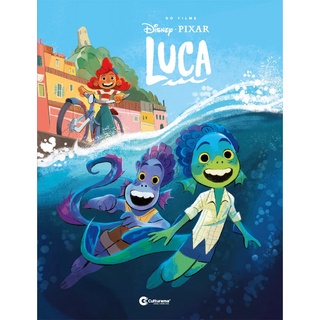 Livro Do Filme Luca Disney Pixar Totalmente Ilustrado