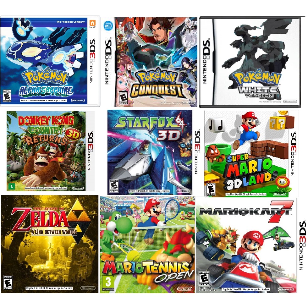 3ds games hot sale nintendo