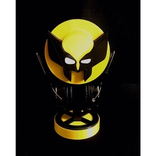 Suporte Gamer Para Headphone genérico Heróis Wolverine / Superman / Mulher Maravilha