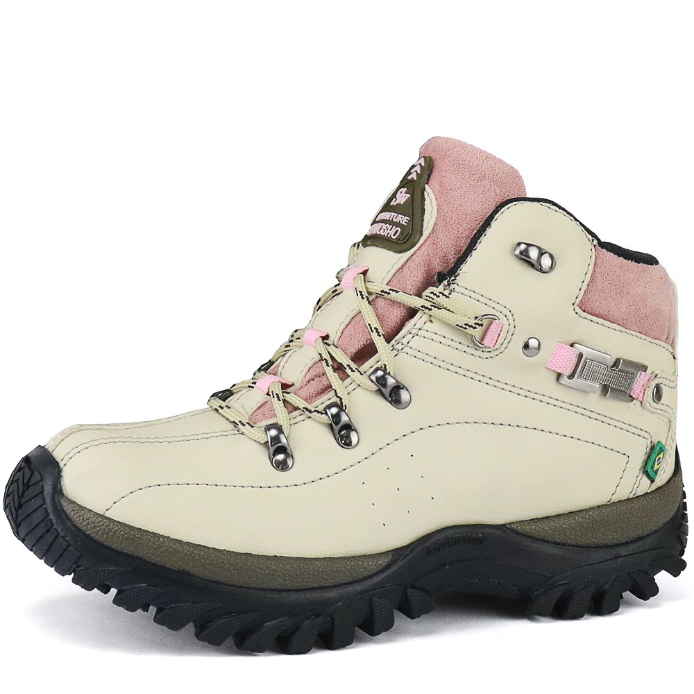 Coturno Adventure Feminino Trilha Resistente Original Pronta Entrega ...