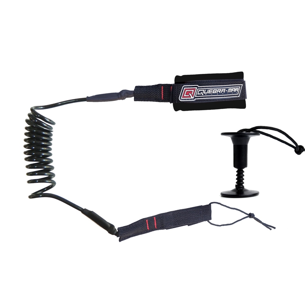 Leash Strep Body Board Cordinha Morey Quebramar Surfing + Copinho top