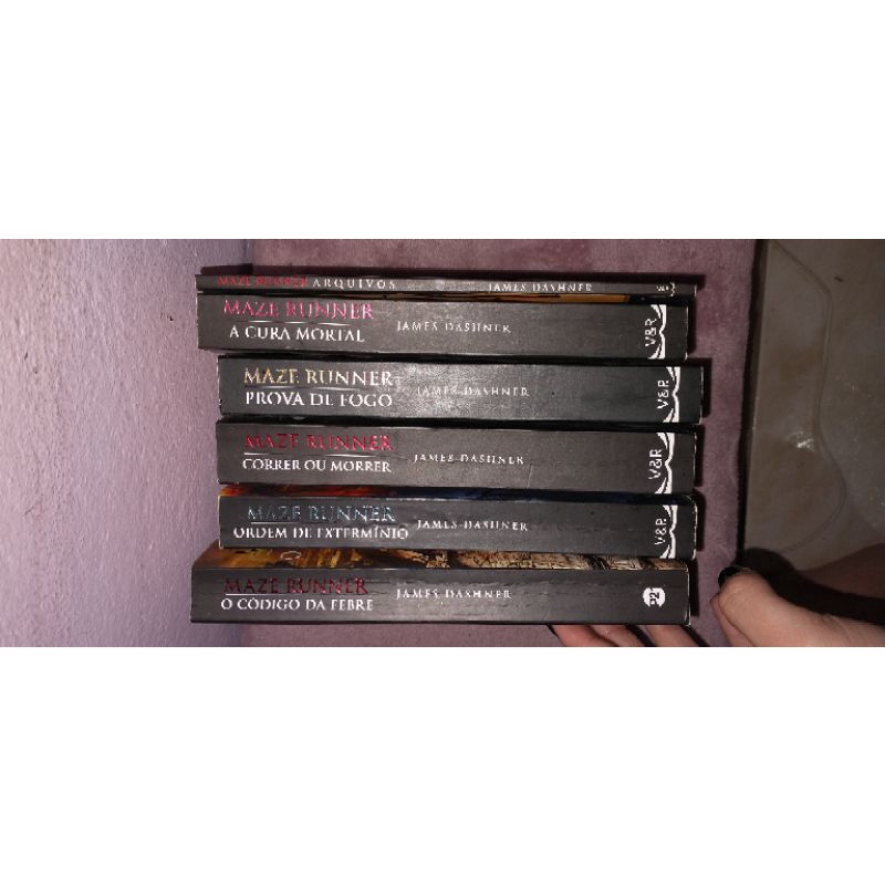 Coleção Da Série Maze Runner 6 Livros