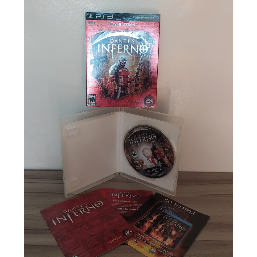 Dantes Inferno Divine Edition para PS3 - Seminovo