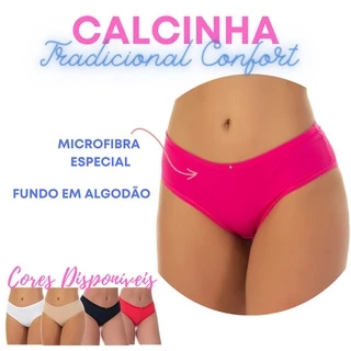 Kit 5 Calcinhas Confortáveis Super Premium em Oferta na Shopee