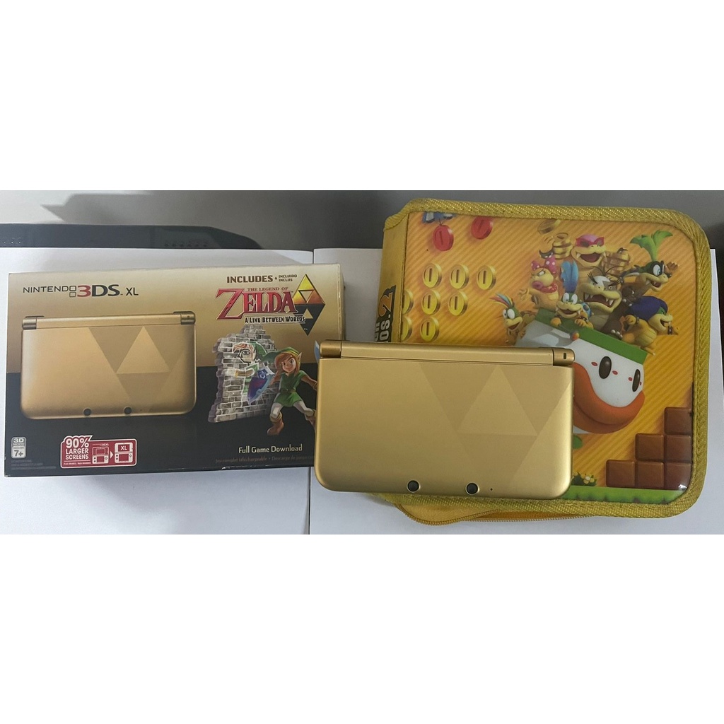 Console Nintendo 3DS XL Gold The Legend of Zelda A Link Between