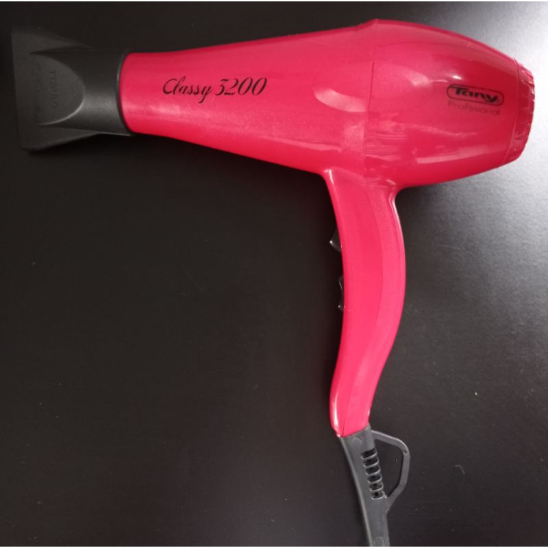 Secador Tany Profissional Classy íon Pink 3200 - 1800W - 110V e 220V ...