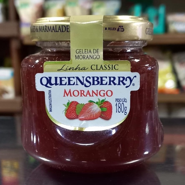 GELEIA QUEENSBERRY CLASSIC MORANGO 180G