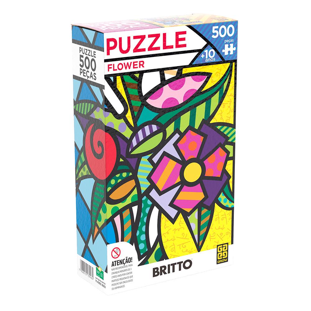 Quebra Cabeça Puzzle Decorkids 4 Imagens de 25 peças 3944 - Grow
