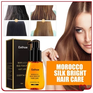 Eelhoe 70ML Anti-frizz Hair Essence Smooths Frizzy Repairs Danos Não Brilhante Hidratação Queratina Tratamentos Capilar Ferramentas Para Cuidados Com Cabelo 1PC
