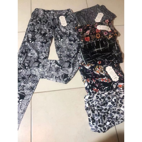 Calça estampada hot sale tecido mole