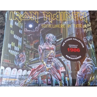 CD IRON MAIDEN - SOMEWHERE IN TIME - REMASTER 2015 - DIGIPACK - LACRADO