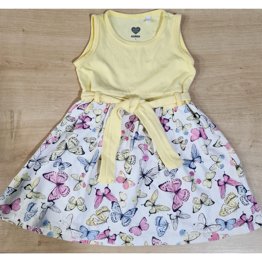 Vestido branco 2024 infantil c&a