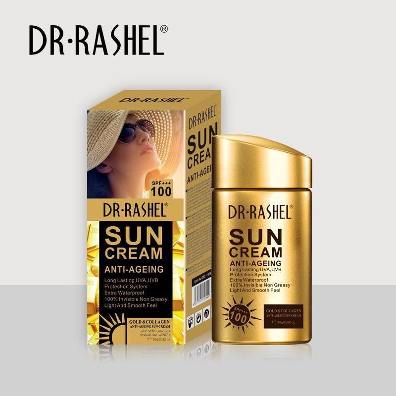 Protetor Solar Facial Fps100 e Fps 60 Dr Rashel 80g | Shopee Brasil